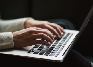 누구나 좋은 에세이를 쓸 수 있는 다섯가지 방법 person using laptop