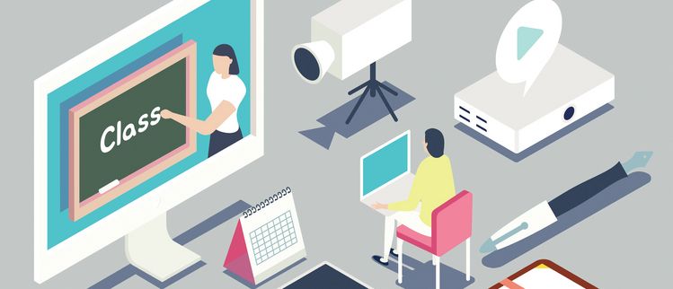 실시간 쌍방향 수업할 때는 ‘음소거’가 에티켓