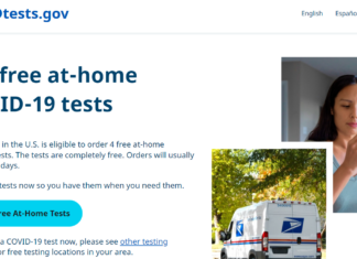 코로나 검사기 ‘covidtests.gov’로 신청하세요