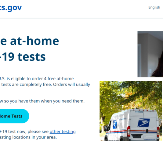 코로나 검사기 ‘covidtests.gov’로 신청하세요