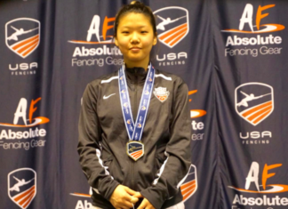 뉴저지 한인 여고생 펜싱 미 국가대표 눈앞