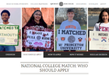 대학 전액 장학 ‘퀘스트브리지’③ National College Match FAQs
