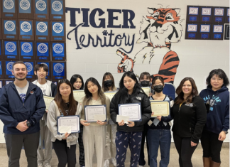 NJ 팰팍고교 한글백일장 대회 시상식