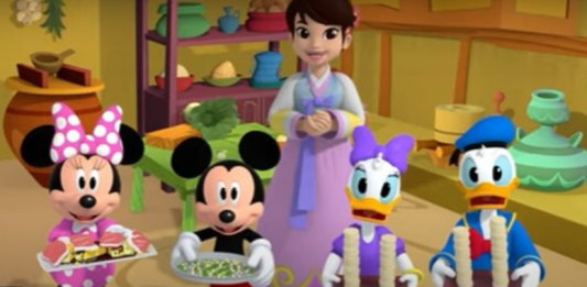 미키마우스가 떡국 끓인다…디즈니채널 한국 설 소개