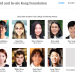 ‘에드워드 & 인애 강 재단’ 장학생 모집…인당 5천불 지급