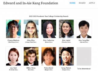 ‘에드워드 & 인애 강 재단’ 장학생 모집…인당 5천불 지급