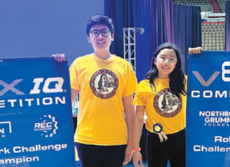 한인 삼남매팀 로봇대회 2연승