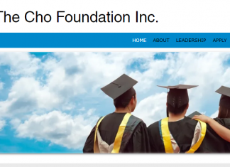 조파운데이션 장학생 선발