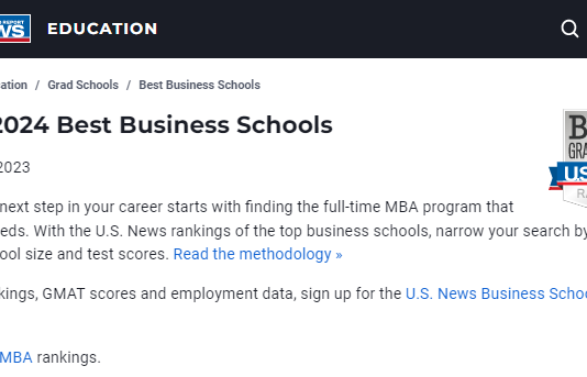 MBA 랭킹 시카고대 1위, 노스웨스턴대 2위…US뉴스 발표