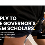 뉴저지주지사 STEM 장학금 신청