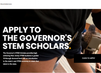 뉴저지주지사 STEM 장학금 신청