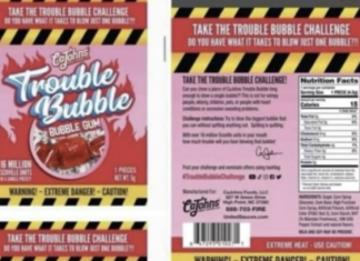 학생 줄줄이 실려갔다…”이 풍선껌 불지말라” 경고