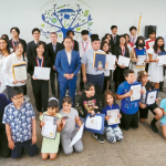 풀러턴 시장 프레드 정, 굿핸즈포원 학생들 표창