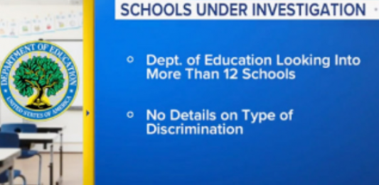 시카고 일리노이대, 연방교육부 차별 관련 조사 대상