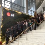 데모크라시 프렙 할렘 고교생 등 LG 방문