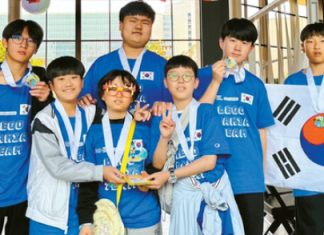 한국 청소년 세계 최대 로봇대회 ‘레고 리그 오픈’ 우승