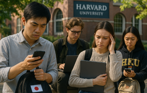 하버드 유학생, 도쿄대·홍콩대가 받는다…지원나선 일본과 홍콩