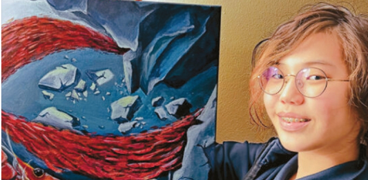 LA 한인 김지아 학생, 국제 미술전 우승