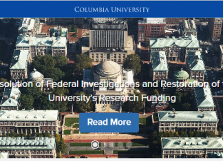 컬럼비아대, 연방정부와 합의 통해 유학생 감축 전망