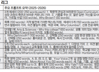 공통 지원서 추가 에세이…미리 보는 대학별 프롬프트와 전략