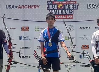 조지아 한인 송민혁 학생, 미국 U15 양궁 국가대표 발탁