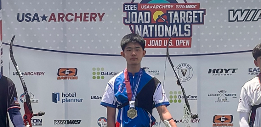 조지아 한인 송민혁 학생, 미국 U15 양궁 국가대표 발탁