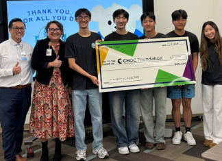 한인 고교생들 OC아동병원에 기부…‘스파이크 포 호프’ 회원들